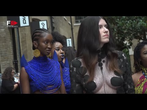 LONDON FASHION WEEK Spring 2022 Talk with Models – Fashion Channel