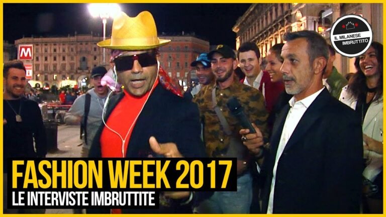 Le Interviste Imbruttite – FASHION WEEK 2017