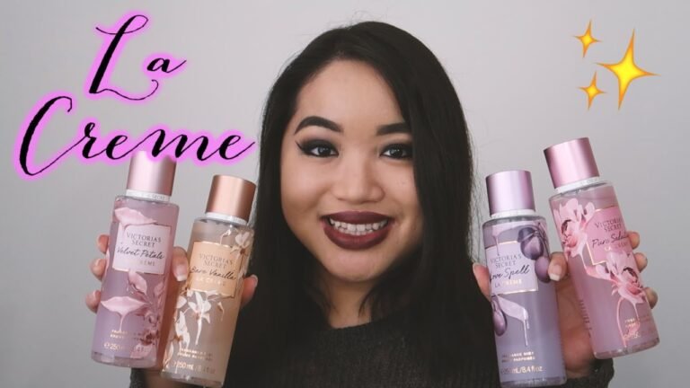 NEW VICTORIA'S SECRET REVIEW | LA CREME COLLECTION 💗