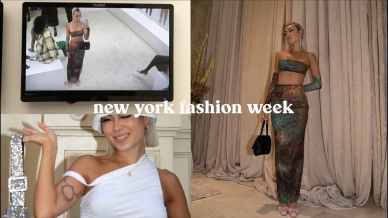 New York Fashion Week | nyc vlog, fall fashion, grwm, nyc food guide