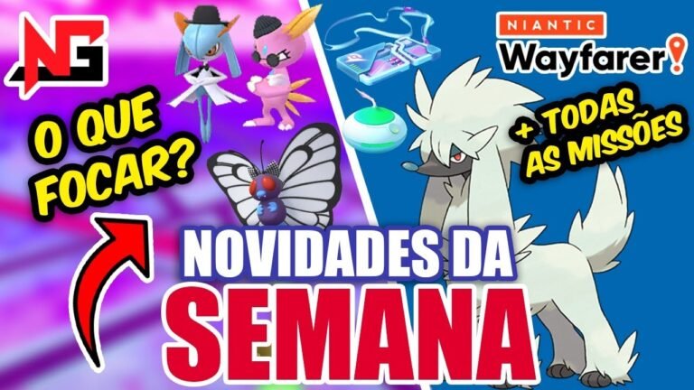 O QUE FOCAR NESSA SEMANA? EVENTO FASHION WEEK | POKEMON GO