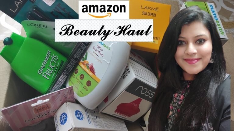 Online Shopping Haul || Amazon Beauty Haul || My Haul Store  – Indian Fashion Trends