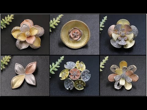 Stylish 3 Tone Brooch Design Collection – Indian Fashion Trends