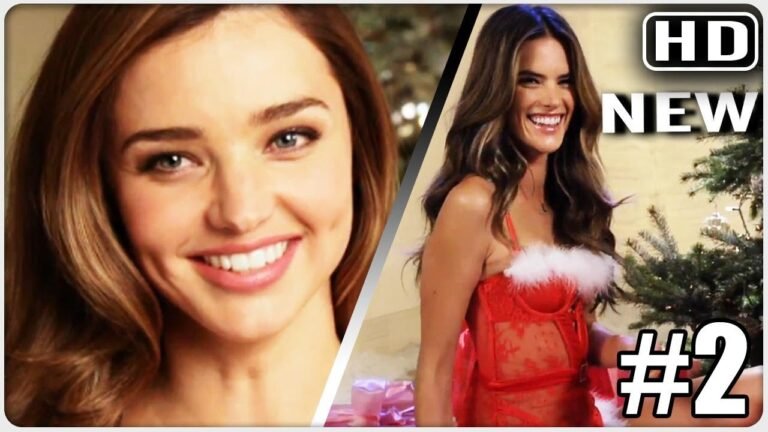 Victoria's Secret Angels sing "Deck the Halls": Christmas sexy hit