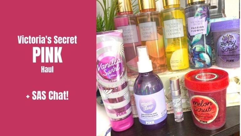 Victoria's Secret PINK Haul + SAS Chat!