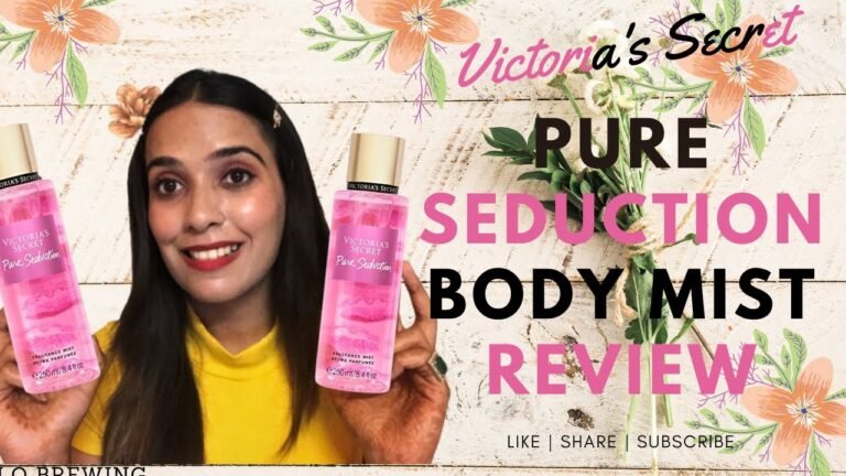 Victoria's Secret PURE SEDUCTION Fragrance Body Mist For Women Honest Review | FRUITY SWEET PERFUME