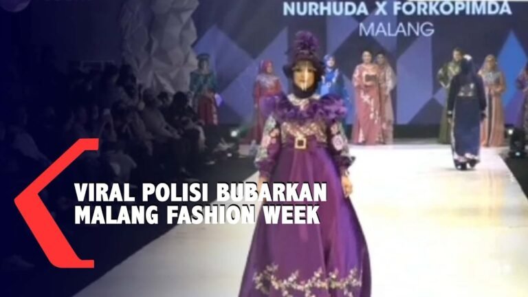 Viral Polisi Datangi Malang Fashion Week, Polresta: Bukan Dibubarkan, Tapi Himbauan Prokes