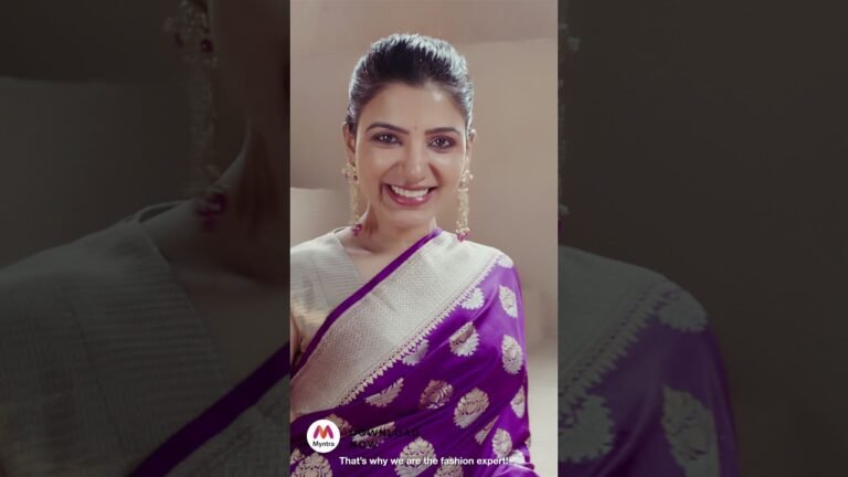 Myntra India's Fashion Expert X Samantha Akkineni
