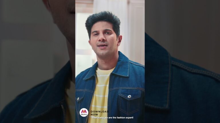 Myntra India's Fashion Expert X Dulquer Salmaan
