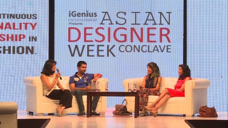 Asian Designer Week Conclave Season 1 – Session 2: Taking Indian Fashion and Brands to a World Stage