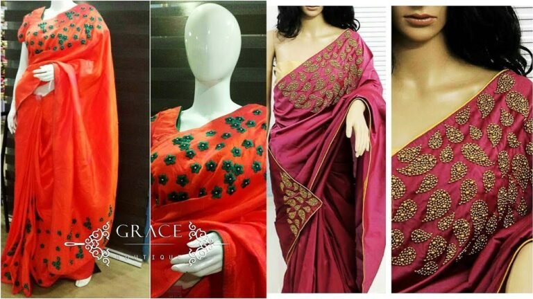 Embroidery Saree Designs 2019 | Indian Fashion 2019