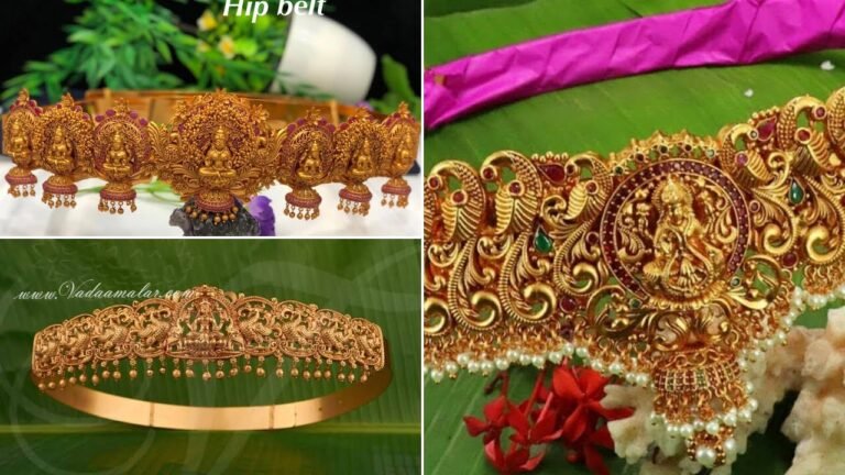 Latest Hip Belt Models for bridals | Latest Vaddanam designs  | Indian Fashion Trends