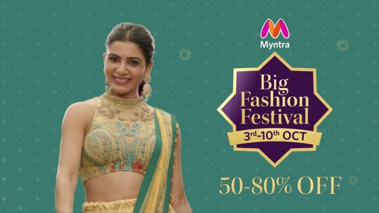 Myntra Big Fashion Festival | India's Biggest Fashion Festival Is Back | Best of Women's Ethnicwear