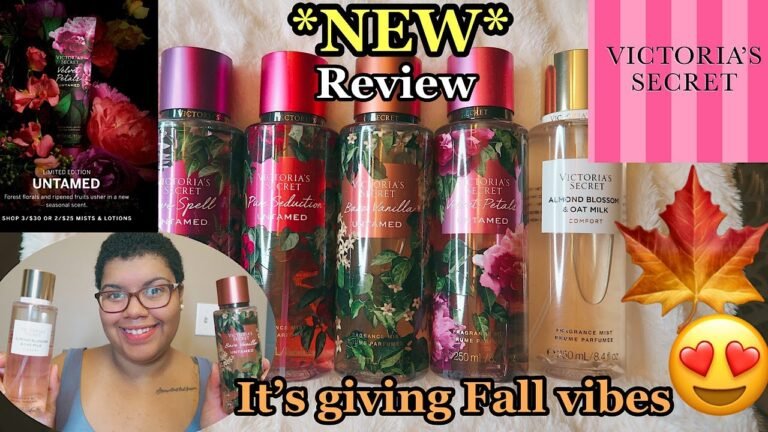 *NEW* VICTORIA'S SECRET UNTAMED COLLECTION REVIEW ! + ALMOND BLOSSOM & OAT MILK |2021| |SHAI'S TIME|