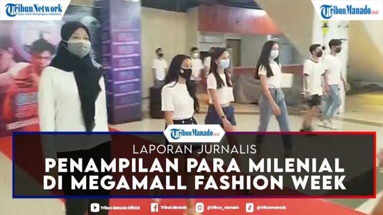 Penampilan para Milenial di  Megamall Fashion Week