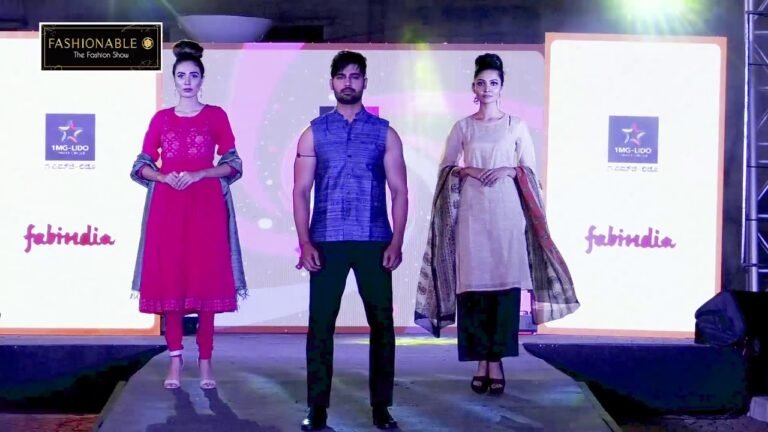 The Fashionable One by Ramesh Dembla for Fab India fashion show on 14th & 15th December 2018.