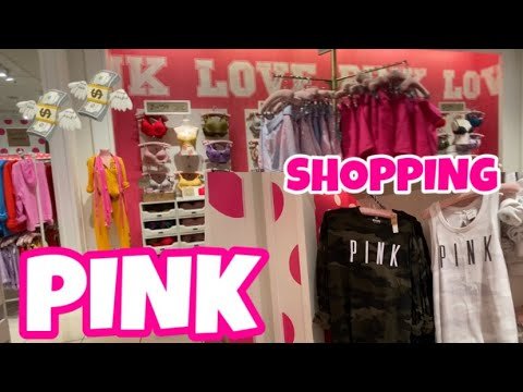 Victoria’s Secret PINK Shopping 2021 New at PINK Shop With Me FALL 2021 PINK HAUL