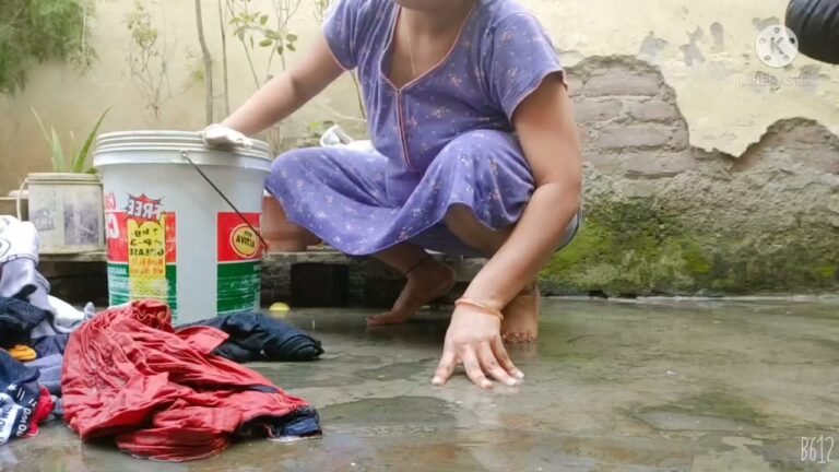 😘😘daily washing clothes video। देसी style 🔥