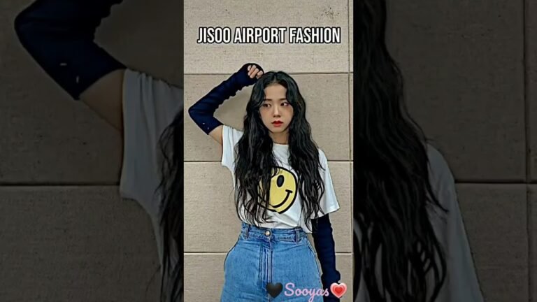 jisoo airport✈️ fashion (hindi  edit)  #jisoo#indianblink#hindiedit#india#kpop#kimjisoo#viral