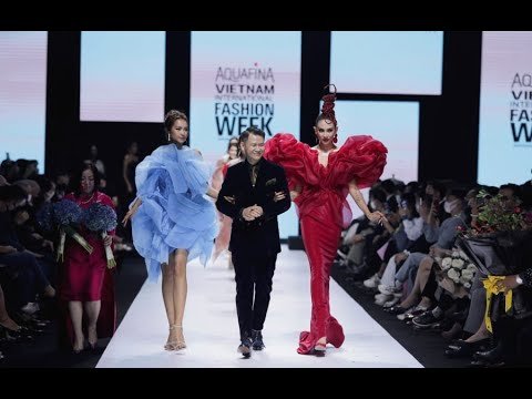 13 designers gather for Vietnam Int’l Fashion Week 2021/Aquafina Fashion week #shorts