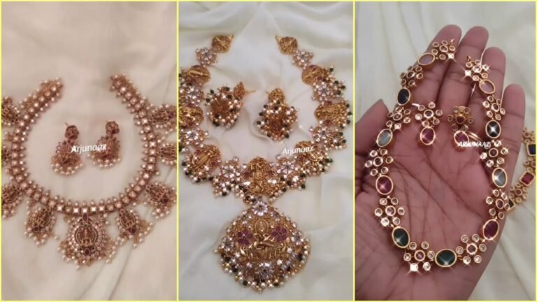 Beautiful Necklace For Bridals | Unique necklace set for bridals | Indian Fashion Trends |