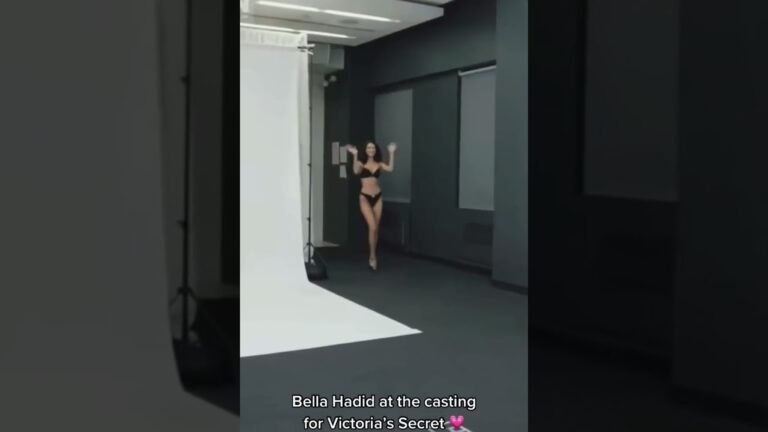 Bella Hadid At the Casting Victoria’s secret