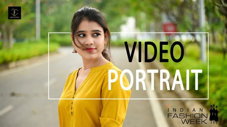 Best MODEL VIDEO PORTRAIT | Spring/Summer 2021 | Video Shoot Indian Fashion Week