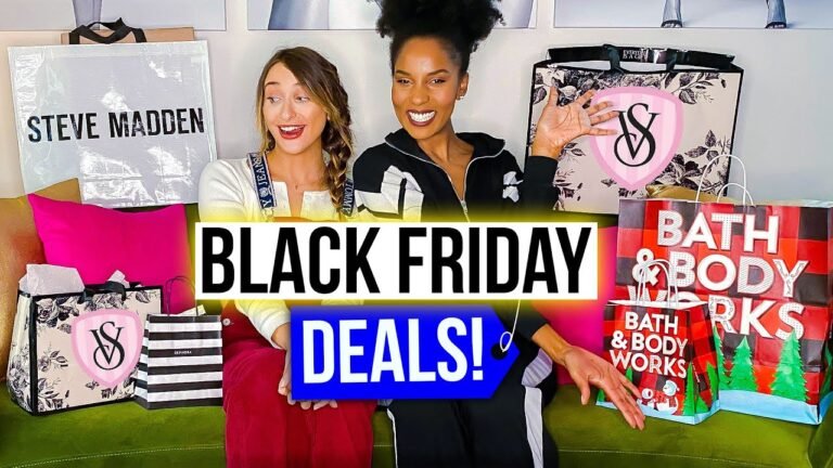 Black Friday Haul 2021 [Sephora, Victoria's Secret, Bath & Body Works]