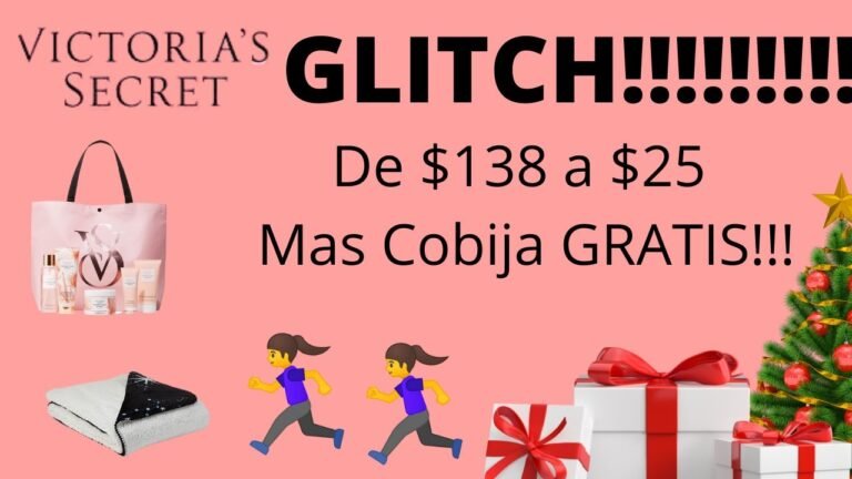 GLITCH EN VICTORIA SECRET A CORRERRRRR QUE SE ACABA EN CUALQUIER MOMENTO!!!!