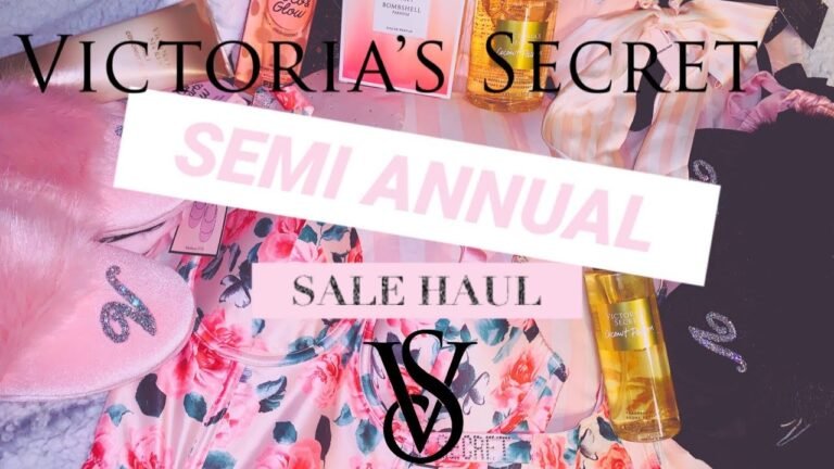 HUGE $600 VICTORIA'S SECRET SEMI ANNUAL SALE HAUL 2021