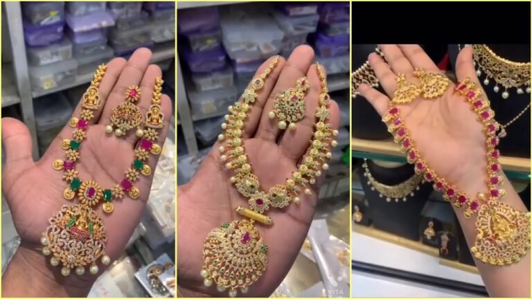 Latest Bridal Neckset Designs | Laatest Light Weight  Necklace designs | Indian Fashion Trends