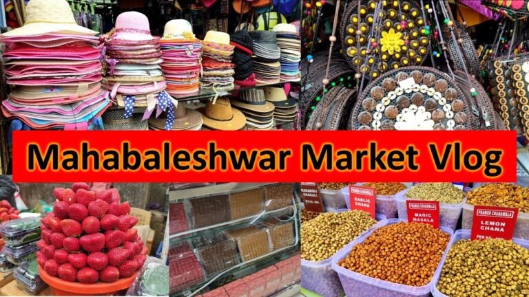 Mahableshwar Market Vlog 2021 – Indian Fashion Trends