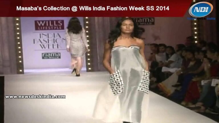 Masaba's Collection @Wills India Fashion Week SS 2014