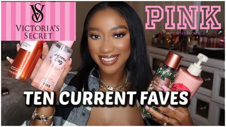 My Current 10 Favorite Scents From Victoria's Secret