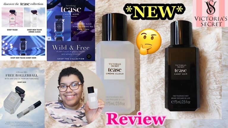 *NEW* VICTORIA'S SECRET TEASE CREME CLOUD & TEASE CANDY NOIR FRAGRANCE REVIEW ! |2021| |SHAI'S TIME|