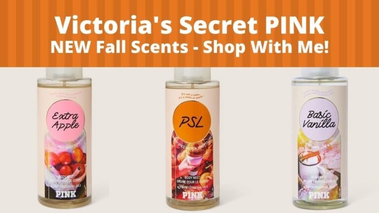 NEW Victoria's Secret PINK NEW Fall Scents – Shop With Me!