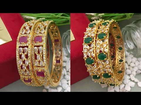 New Arrived American Diamond Bangle Design Collection / WhatsApp 9110592541 – Indian Fashion Trends