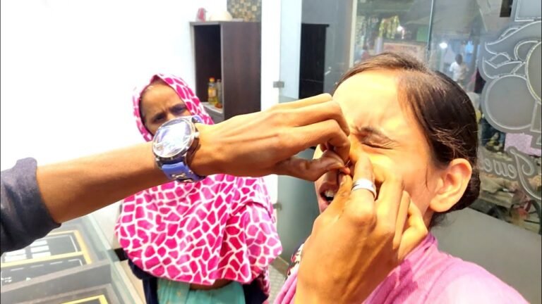 Nose piercing in India  @Indian Fashion Jewellery