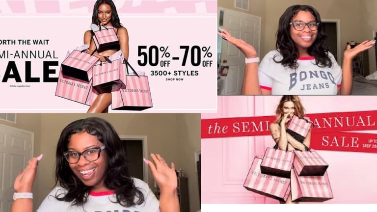 VICTORIA’S SECRET PINK SEMI ANNUAL SALE 2021 TIPS TRICKS & MY WISHLIST