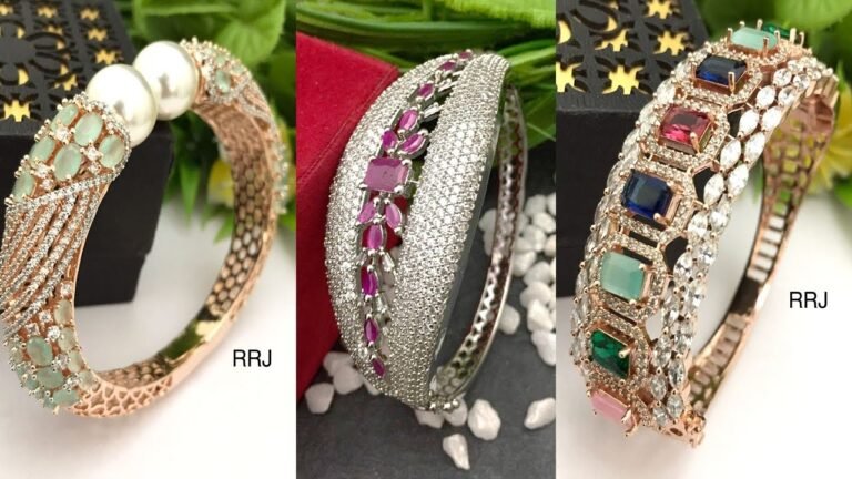 American Diamond Openable Kada Design || WhatsApp 9110592541 – Indian Fashion Trends