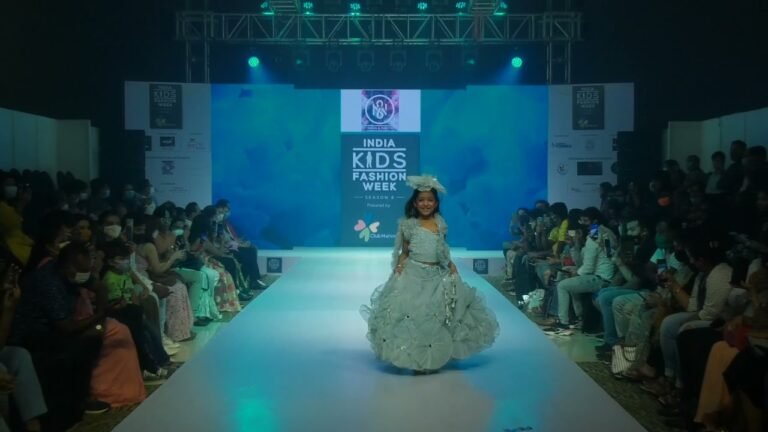 India Kids Fashion Week (IKFW) show's full video.