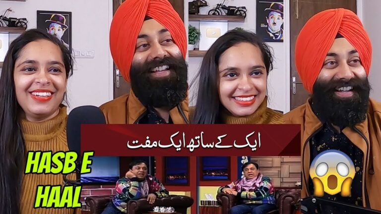 Indian Reaction on ZVS Fashion Designer | Hasb E Haal #SOHAILAHMED #AMANATCHAN