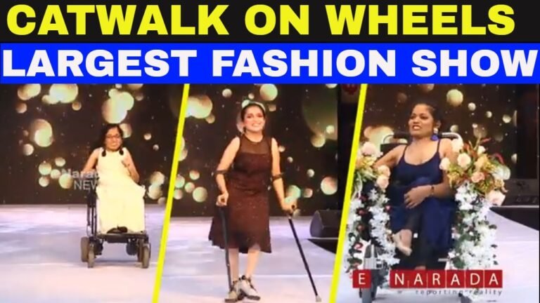 Largest fashion show in India by people with disabilities