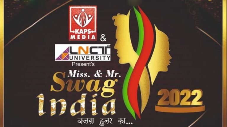 Miss & Mr Swag India  Fashion Show Grand Finale 2022