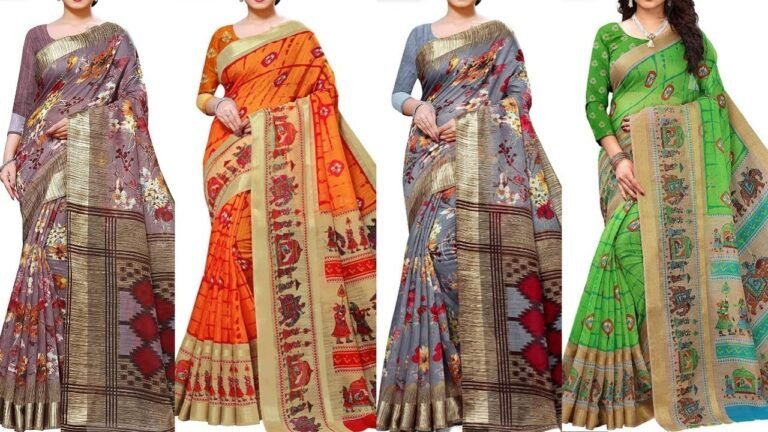 ☔ New Fashion 2022 letest saree collection ☔ Indian sarees With Online Price ☔ Shopping With Online