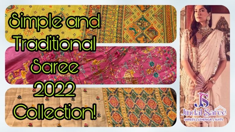 SIMPLE AND TRADITIONAL SAREES from CHANDNI CHOWK!  #saree #wedding #ethnicwear #indianfashion