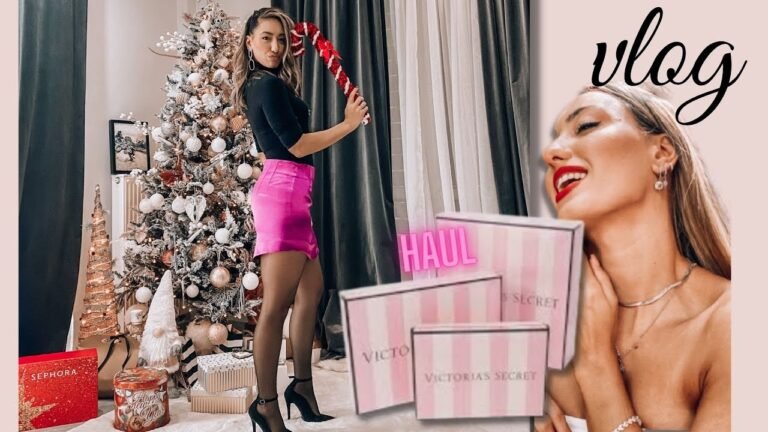 VLOG | NEW YEARS EVE PARTY | VICTORIA SECRET HAUL | SECRET SANTA | AFRODITI PETRINOLI | AFROSTUBE