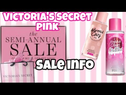 Victoria's Secret PINK Semi Annual Sale 2022 Dates | Info Victoria's Secret Semi Annual Winter Sale