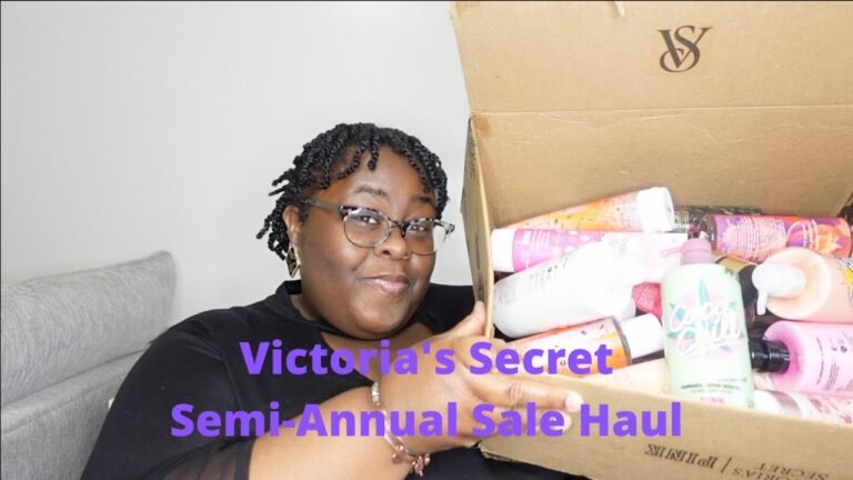 Victoria's Secret Winter 2021 Semi-Annual Sale Haul