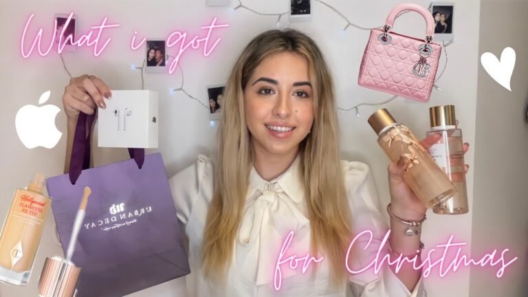 What i got for Christmas/London 💗charlotte tilbury, victoria secret, Airpods, pandora,kiko milano